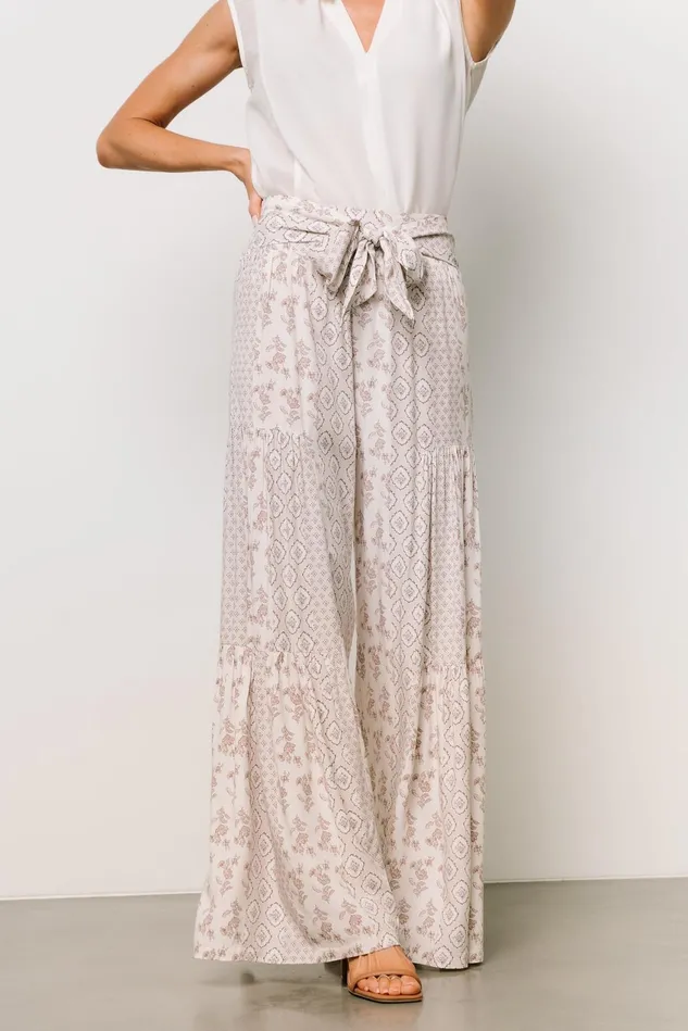 Women Cover Ups Baltic Born San Sebastian Pants Tan Multi Women Cover Ups Baltic Born San Sebastian Pants Tan Multi