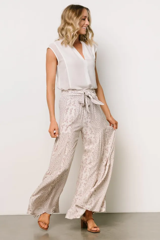 Women Cover Ups Baltic Born San Sebastian Pants Tan Multi Women Cover Ups Baltic Born San Sebastian Pants Tan Multi