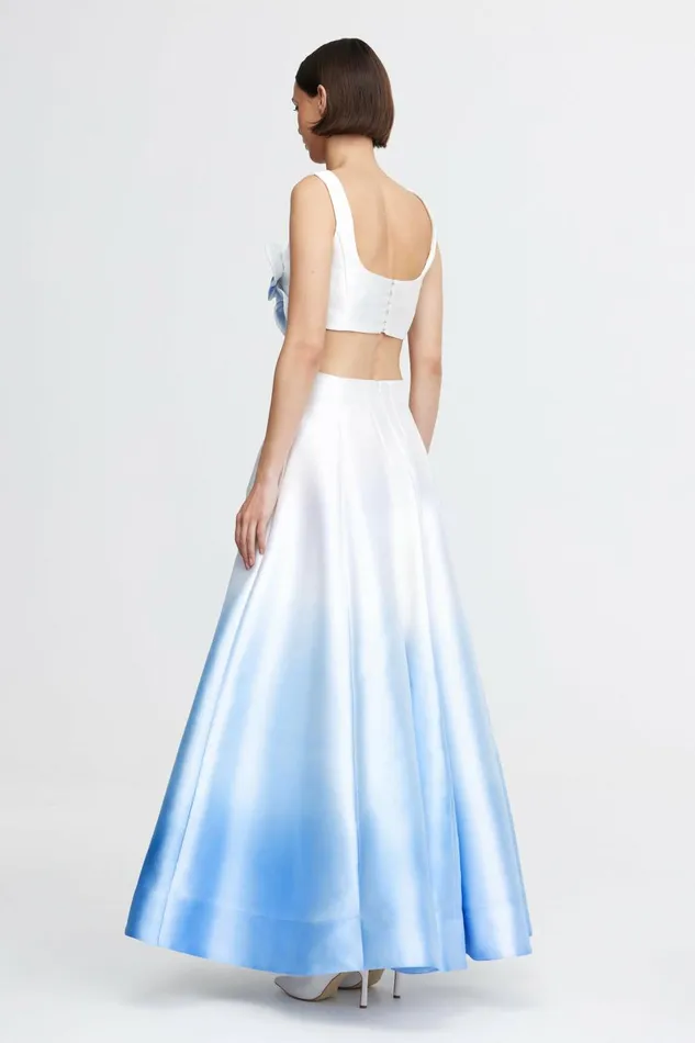 Women CRAGIBURNE SKIRT Ivory and Midnight Acler Skirts