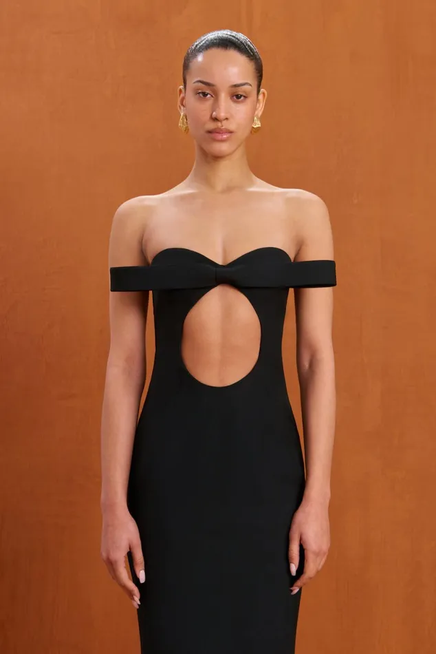Women Cult Gaia Dresses RUNE DRESS 8211 BLACK Women Cult Gaia Dresses RUNE DRESS 8211 BLACK