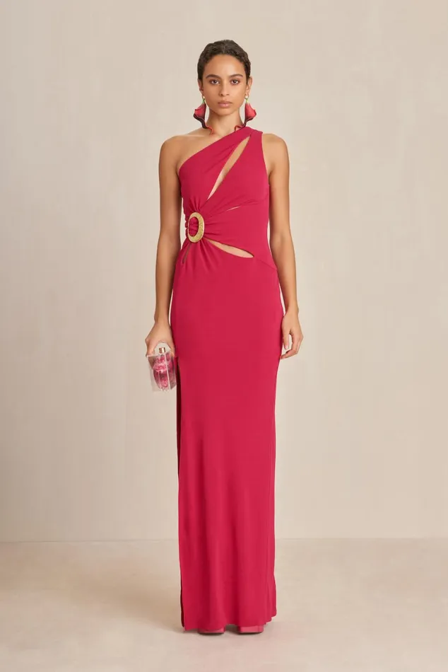 Women Cult Gaia Dresses ZINNA GOWN 8211 MAGENTA