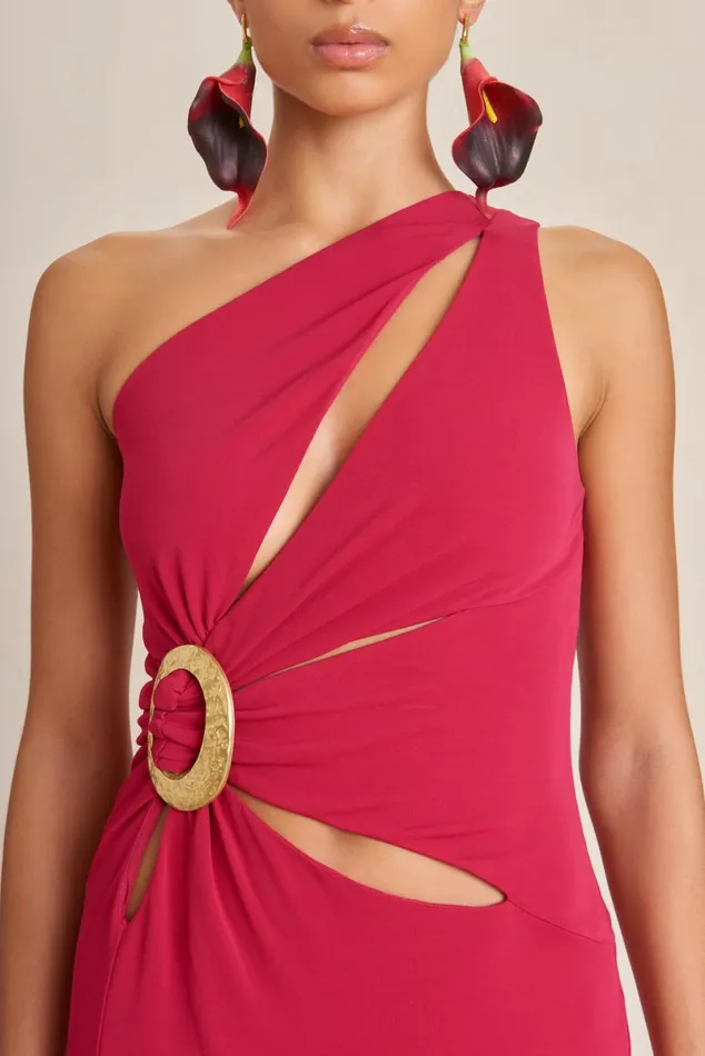 Women Cult Gaia Dresses ZINNA GOWN 8211 MAGENTA Women Cult Gaia Dresses ZINNA GOWN 8211 MAGENTA