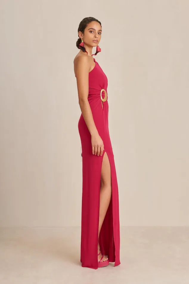 Women Cult Gaia Dresses ZINNA GOWN 8211 MAGENTA Women Cult Gaia Dresses ZINNA GOWN 8211 MAGENTA