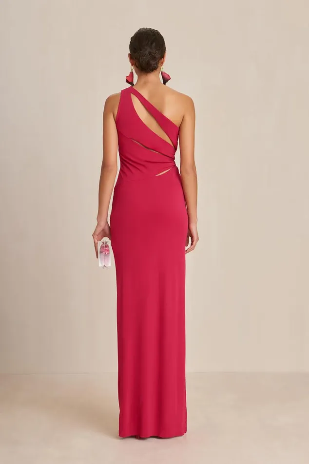 Women Cult Gaia Dresses ZINNA GOWN 8211 MAGENTA Women Cult Gaia Dresses ZINNA GOWN 8211 MAGENTA