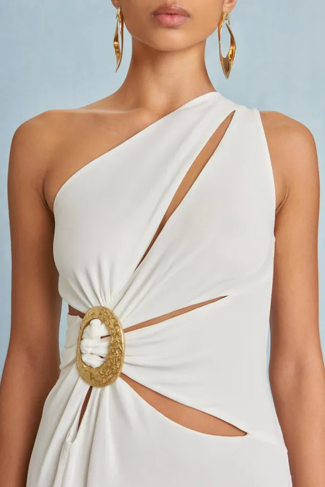 Women Cult Gaia Dresses ZINNA GOWN 8211 OFF WHITE Women Cult Gaia Dresses ZINNA GOWN 8211 OFF WHITE