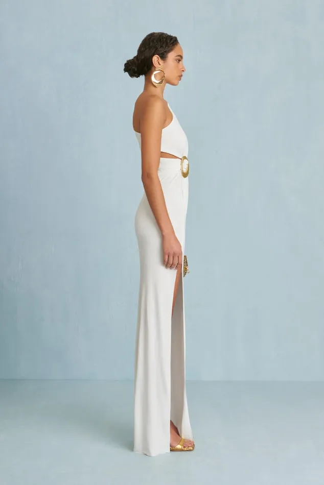 Women Cult Gaia Dresses ZINNA GOWN 8211 OFF WHITE Women Cult Gaia Dresses ZINNA GOWN 8211 OFF WHITE
