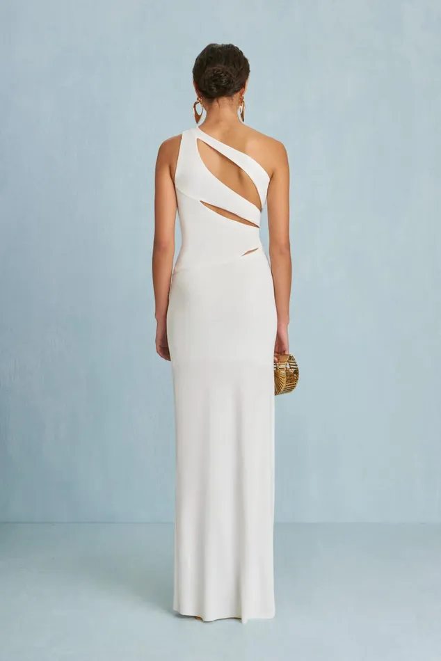 Women Cult Gaia Dresses ZINNA GOWN 8211 OFF WHITE Women Cult Gaia Dresses ZINNA GOWN 8211 OFF WHITE
