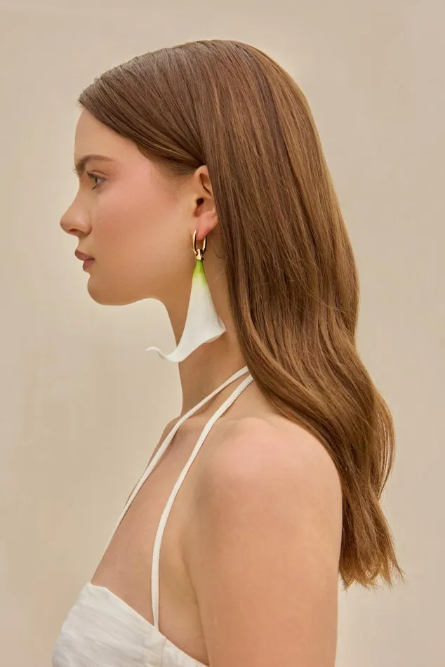 Women Cult Gaia Jewelry CALISTA EARRING 8211 WHITE Women Cult Gaia Jewelry CALISTA EARRING 8211 WHITE