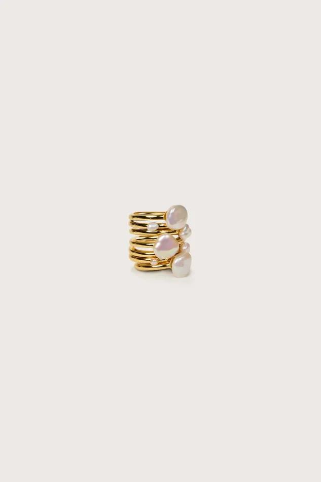 Women Cult Gaia Jewelry IRMA RING 8211 PEARL Women Cult Gaia Jewelry IRMA RING 8211 PEARL