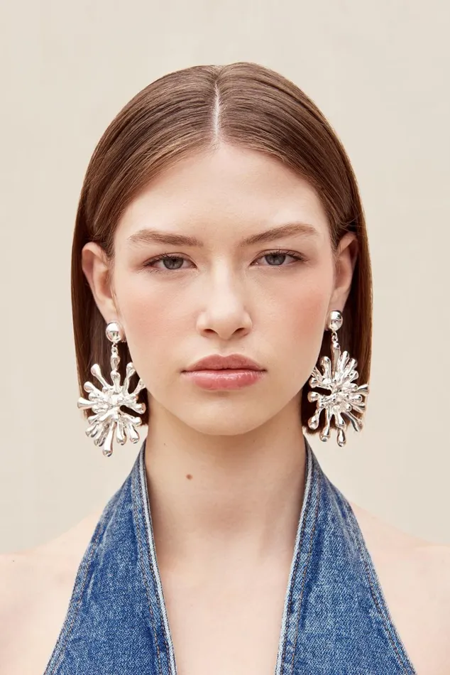 Women Cult Gaia Jewelry ODEYA EARRING 8211 ANTIQUE SILVER Women Cult Gaia Jewelry ODEYA EARRING 8211 ANTIQUE SILVER