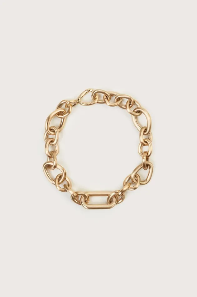Women Cult Gaia Jewelry REYES NECKLACE 8211 BRASS