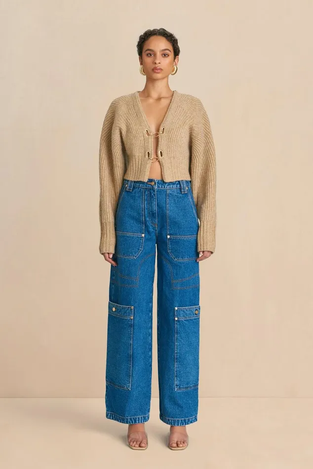 Women Cult Gaia Knits CASELLA KNIT CARDIGAN 8211 CHAMPAGNE Women Cult Gaia Knits CASELLA KNIT CARDIGAN 8211 CHAMPAGNE