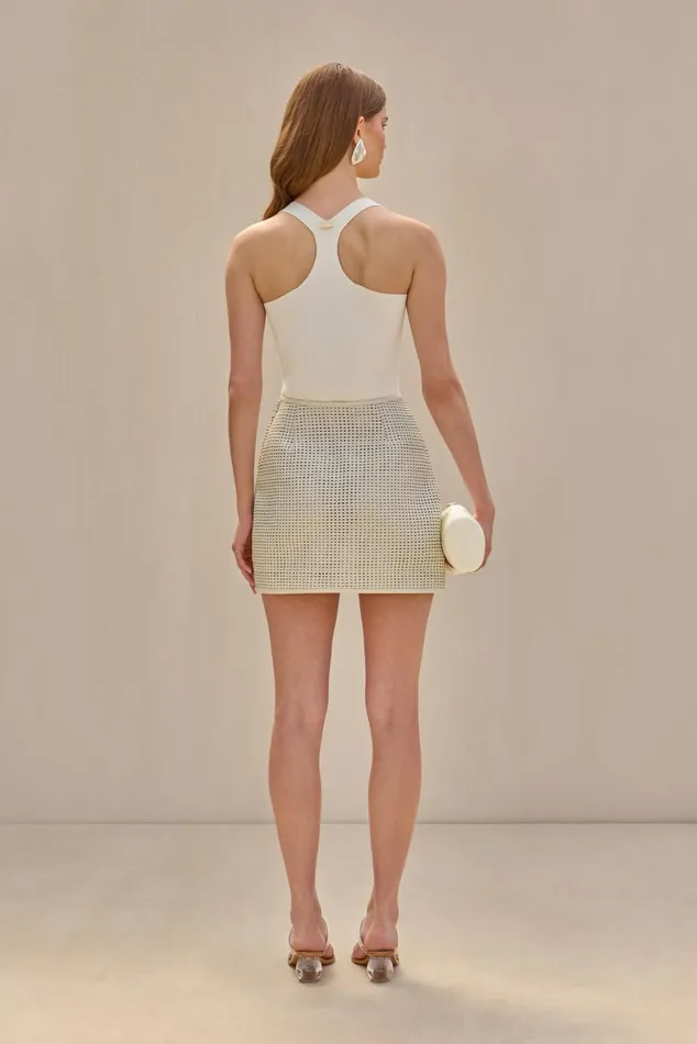 Women Cult Gaia Knits CRAWFORD KNIT TOP 8211 OFF WHITE Women Cult Gaia Knits CRAWFORD KNIT TOP 8211 OFF WHITE