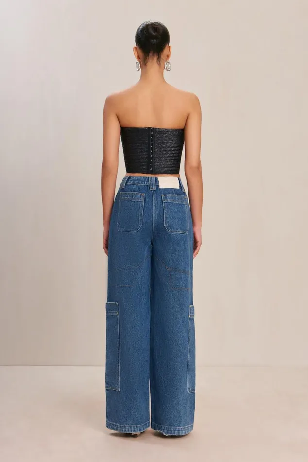 Women Cult Gaia Tops JACIRA TOP 8211 BLACK RAFFIA Women Cult Gaia Tops JACIRA TOP 8211 BLACK RAFFIA