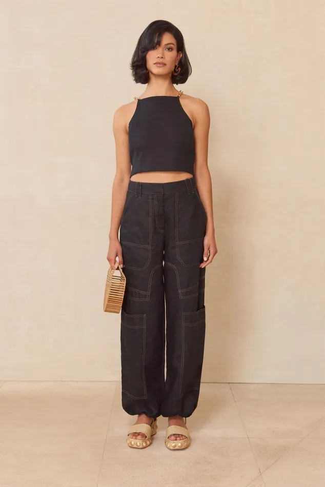 Women Cult Gaia Tops JOEY TOP 8211 BLACK Women Cult Gaia Tops JOEY TOP 8211 BLACK