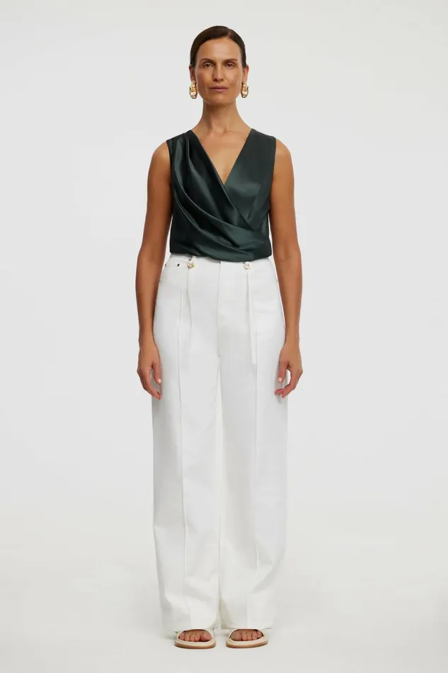 Women DALES JEAN Ivory Acler Pants