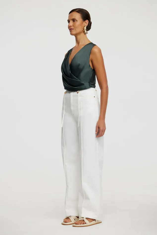 Women DALES JEAN Ivory Acler Pants
