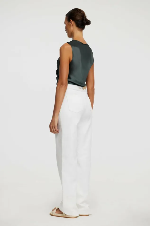Women DALES JEAN Ivory Acler Pants
