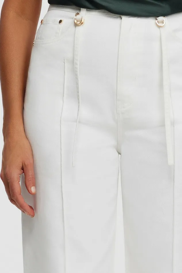 Women DALES JEAN Ivory Acler Pants