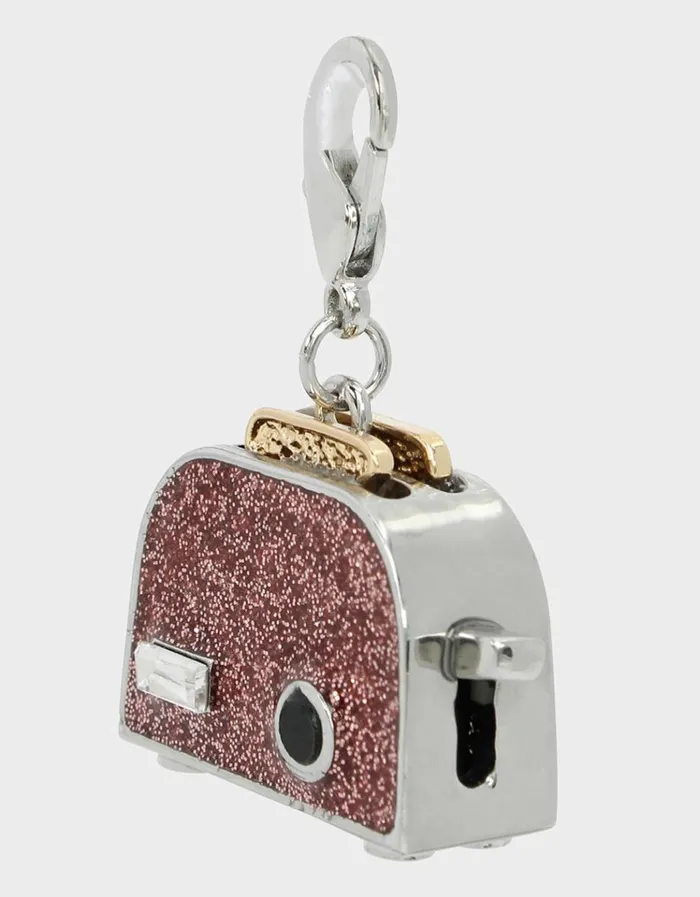 Women DEAR BETSEY TOASTER NECKLACE PINK Betsey Johnson Women DEAR BETSEY TOASTER NECKLACE PINK Betsey Johnson