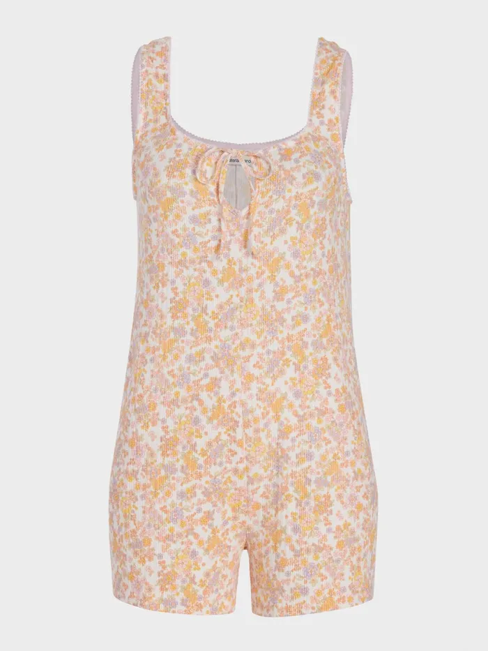 Women Ditsy Floral Playsuit Multi Peter Alexander Sets and Onesies