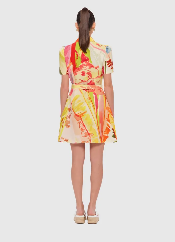 Women Dresses and Jumpsuits LEO LIN Bronte Mini Dress 8211 Rainforest Print
