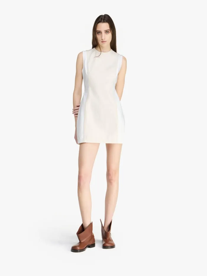 Women Dresses JW Anderson DENIM TWILL MINI SHIFT DRESS Off Whitewhite Women Dresses JW Anderson DENIM TWILL MINI SHIFT DRESS Off Whitewhite