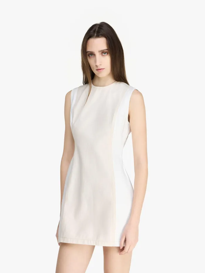 Women Dresses JW Anderson DENIM TWILL MINI SHIFT DRESS Off Whitewhite Women Dresses JW Anderson DENIM TWILL MINI SHIFT DRESS Off Whitewhite