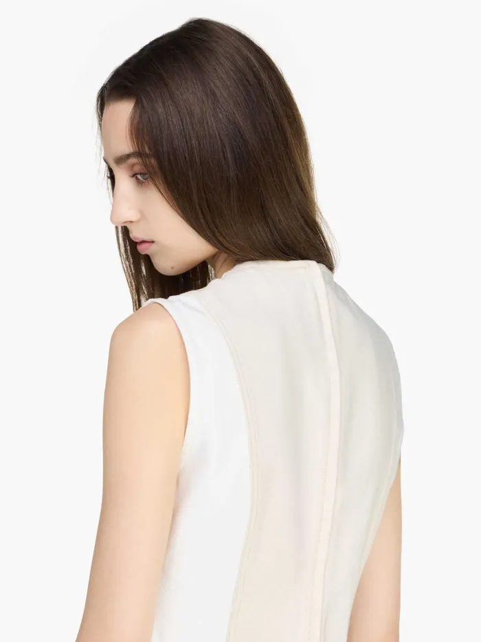 Women Dresses JW Anderson DENIM TWILL MINI SHIFT DRESS Off Whitewhite Women Dresses JW Anderson DENIM TWILL MINI SHIFT DRESS Off Whitewhite