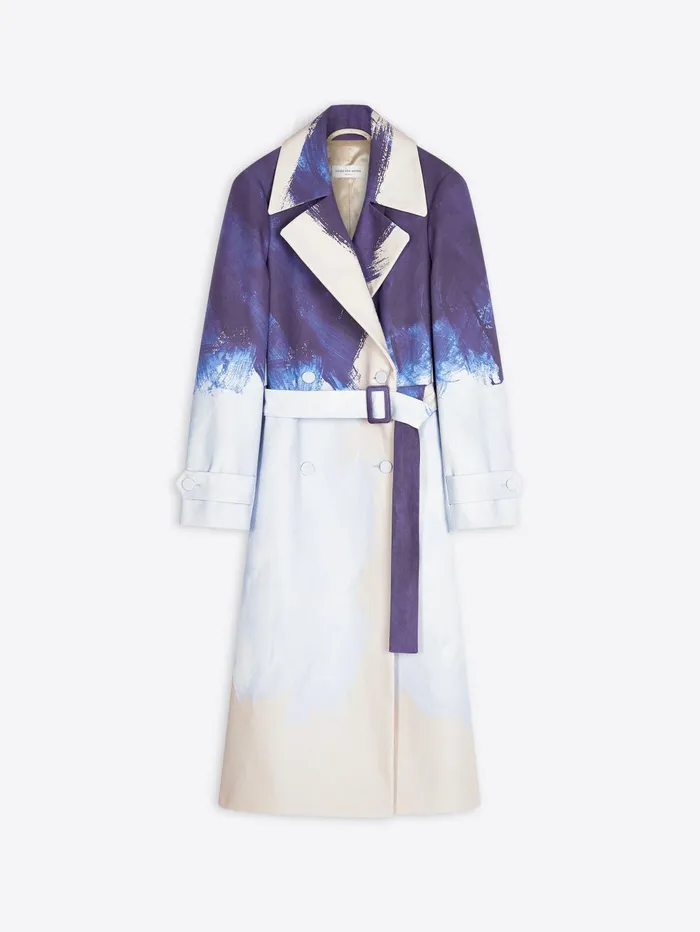 Women Dries Van Noten Coats and Jackets Printed Mac