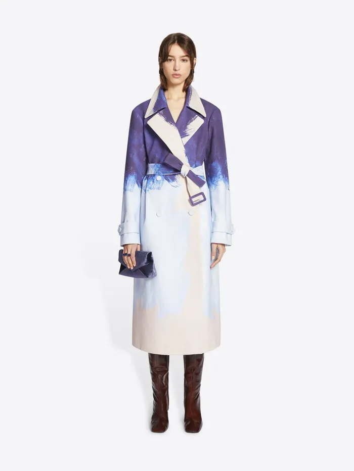 Women Dries Van Noten Coats and Jackets Printed Mac