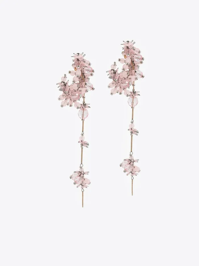 Women Dries Van Noten Jewelry Embroidered Earrings