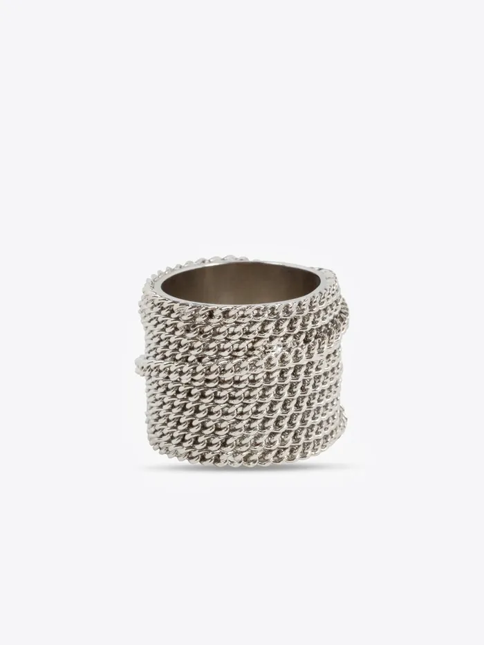 Women Dries Van Noten Jewelry Stacked Chain Ring