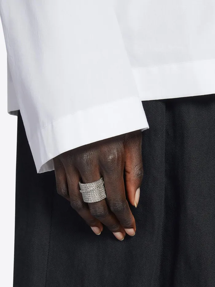 Women Dries Van Noten Jewelry Stacked Chain Ring