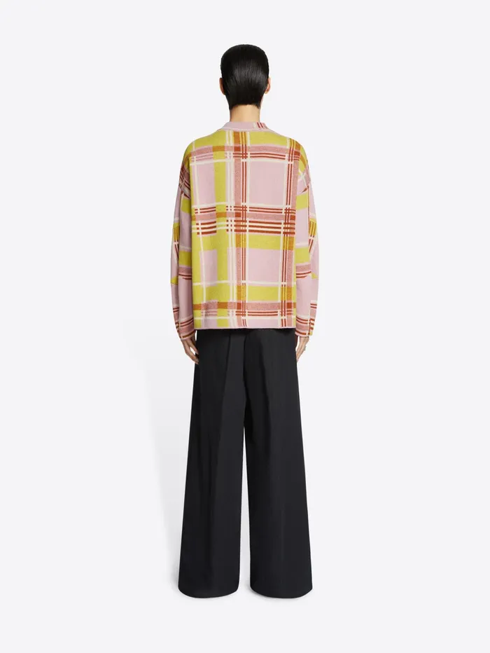 Women Dries Van Noten Knitwear Checked Sweater