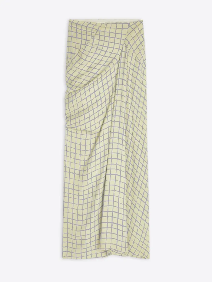 Women Dries Van Noten Skirts Long Draped Skirt
