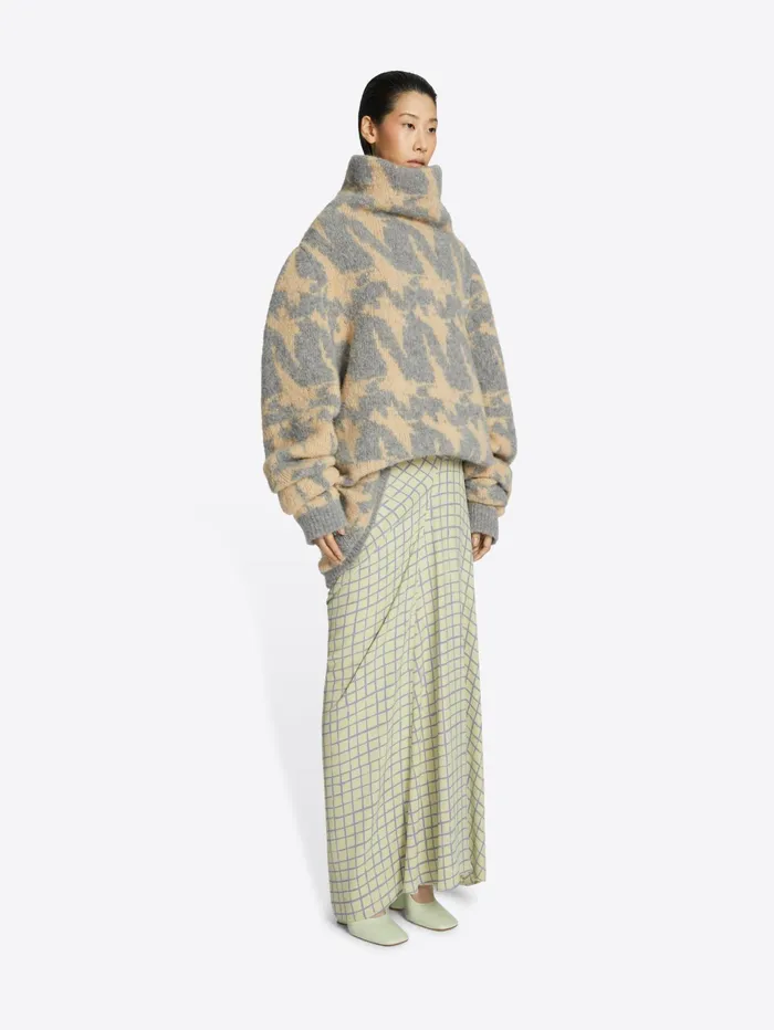 Women Dries Van Noten Skirts Long Draped Skirt