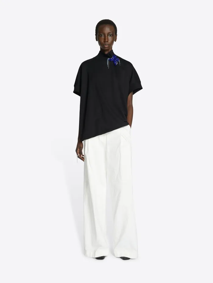 Women Dries Van Noten Tshirts and Sweatshirts Embellished Sweatshirt
