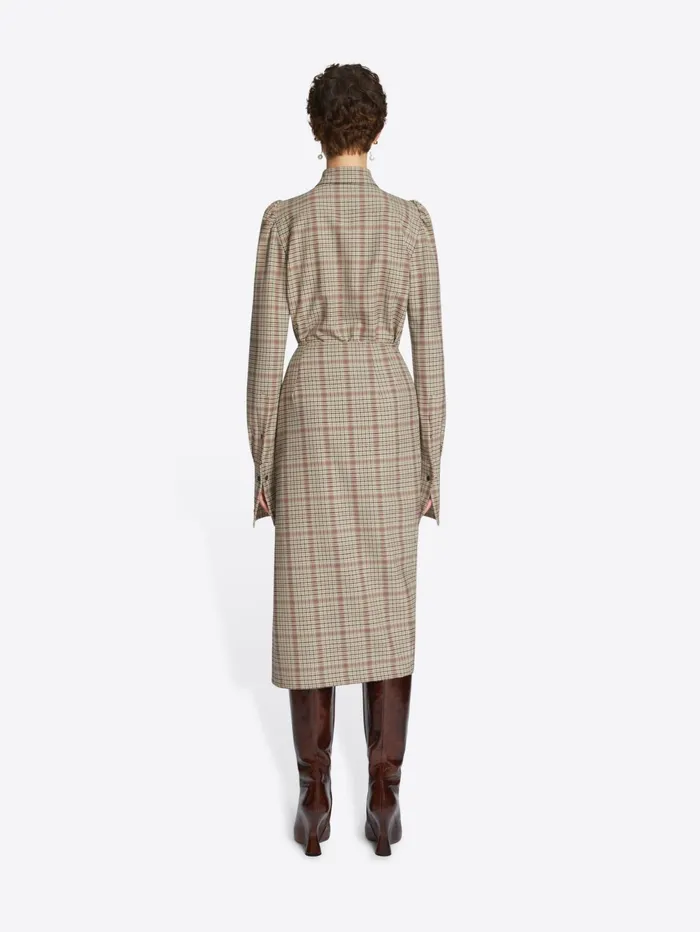 Women Dries Van Noten Tops and Blouses Checked Shirt