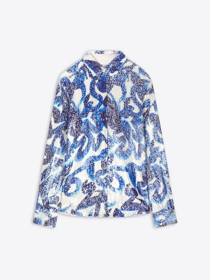 Women Dries Van Noten Tops and Blouses Embellished Shirt