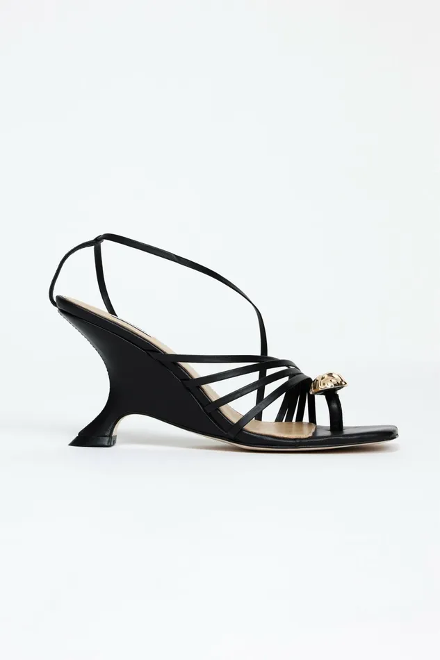 Women DYLAN WEDGE Black Acler Shoes