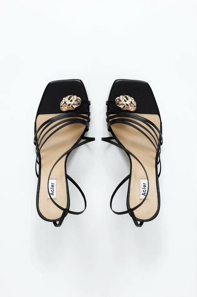 Women DYLAN WEDGE Black Acler Shoes