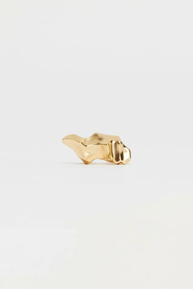 Women ELFORD DOUBLE RING Gold Acler Jewellery