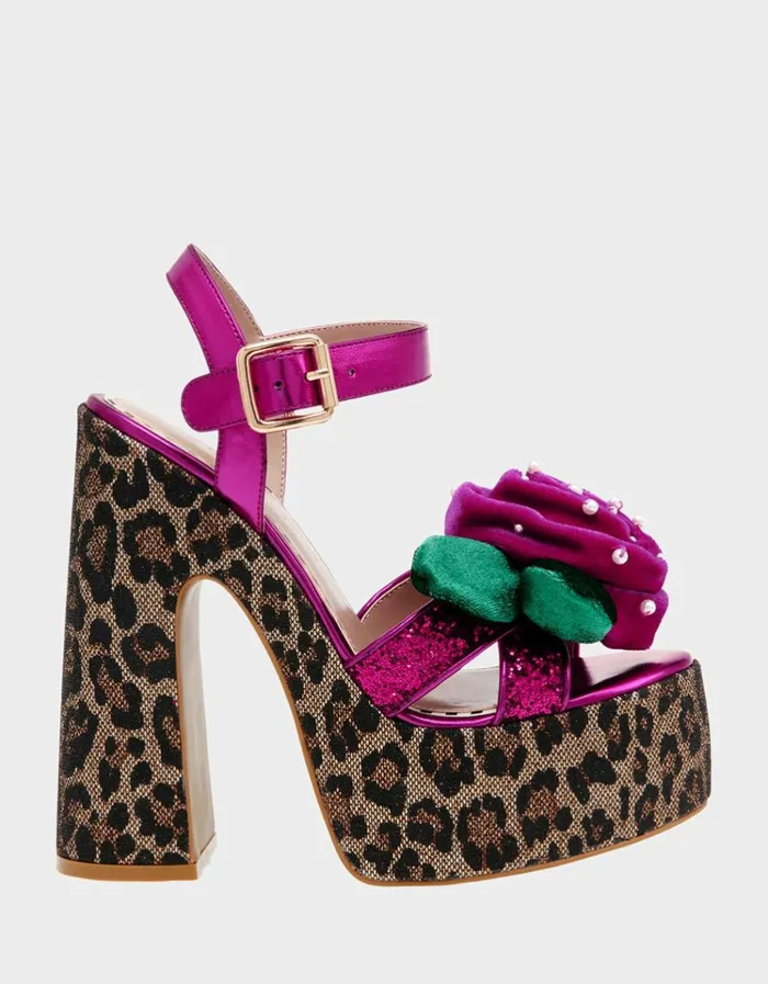 Women EUGENE LEOPARD MULTI Leopard Multi Betsey Johnson