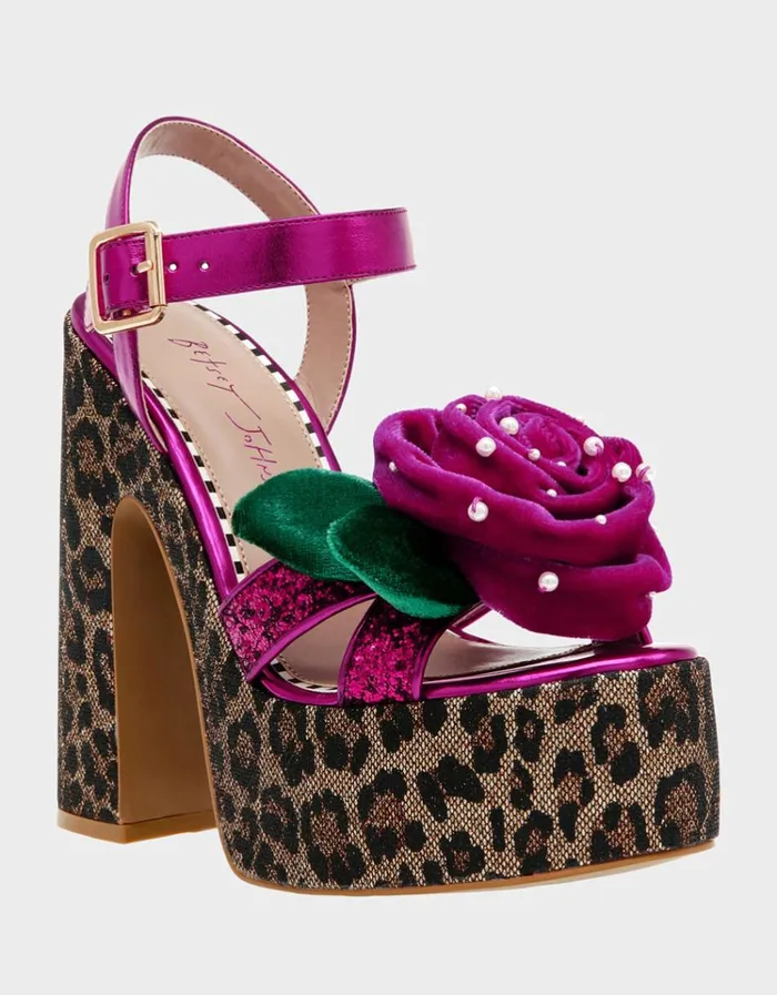 Women EUGENE LEOPARD MULTI Leopard Multi Betsey Johnson
