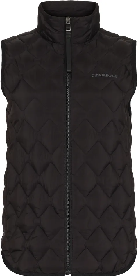 Women Evy Vest Black Didriksons Vests