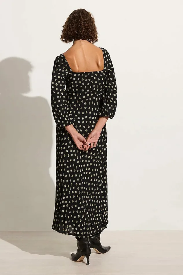 Women Faithfull The Brand Dresses Benedita Midi Dress Las Flores Floral 8211 Faithfull The Brand