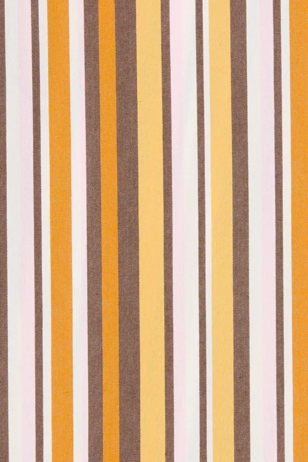 Women Faithfull The Brand Dresses En Vau Maxi Dress Terracotta Stripe