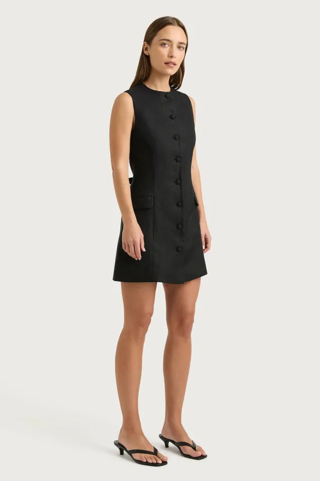 Women Faithfull The Brand Dresses Jane Mini Dress Black