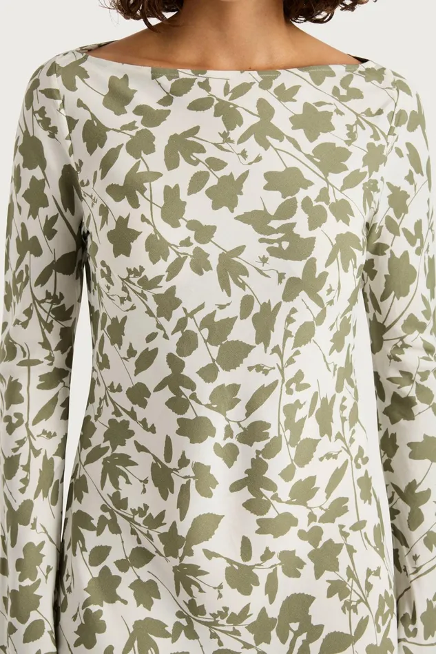 Women Faithfull The Brand Dresses Lilou Mini Dress Poplar Sage